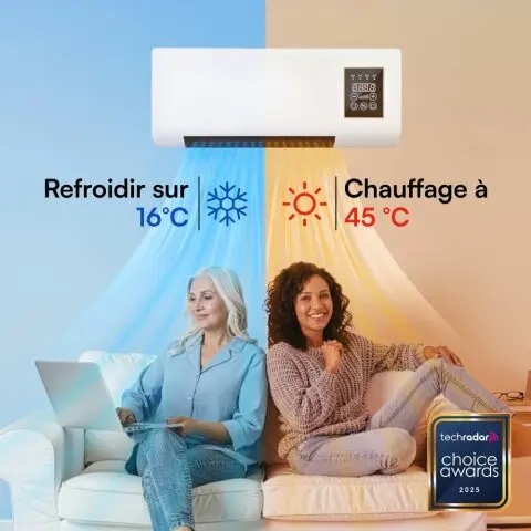 EpiCooler Climatiseur et Chauffage Portable en action